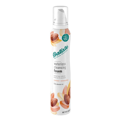 Batiste Waterless Cleansing Foam No Rinse Shampoo with Almond Oil 3.6oz/ 102g