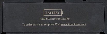MT08RB and MT13RB battery compartment cover
