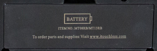 MT08RB and MT13RB battery compartment cover
