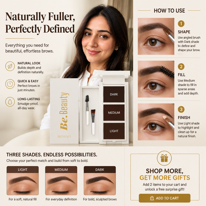 Be Beauty Pomade Brow Kit