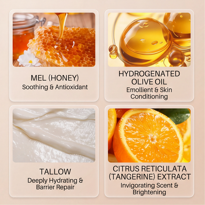 Beef Tallow Honey Moisturizing Cream