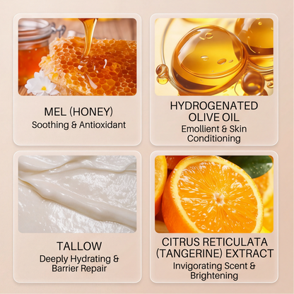 Beef Tallow Honey Moisturizing Cream