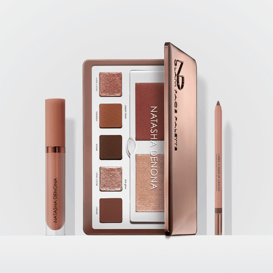 Beginner Full Face Set shade 'Dark' packshot.