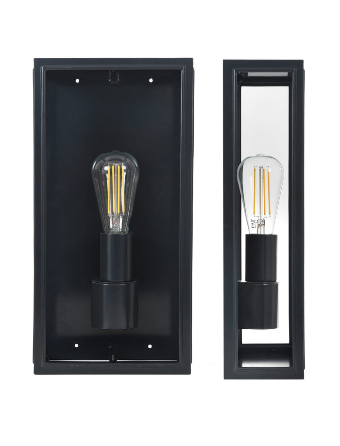 Belgrave Outdoor Lantern Tall Carbon