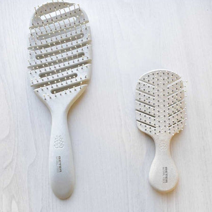 BETER NATURAL FIBER - DETANGLING HÅRBØRSTE - MINI - BEIGE