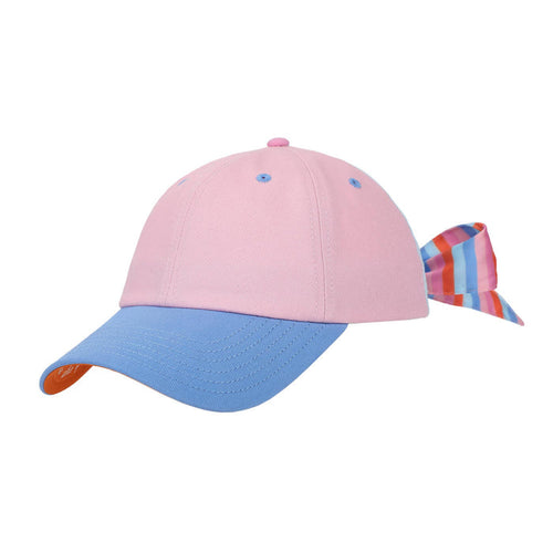 Big Bow Energy Hat (Striped)