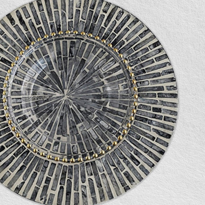Black Gold Pearls Under Plates