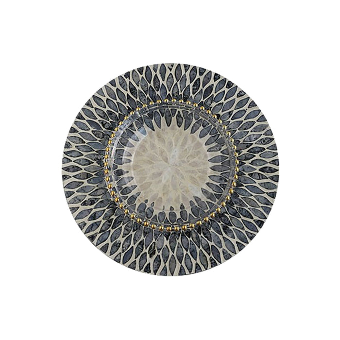 Black Pearl Pattern Under Plates
