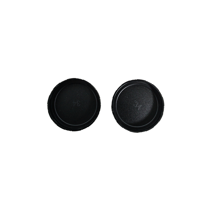 Black Plastic Cover Eyepiece Dust Cover(Pair Dia. 34mm)