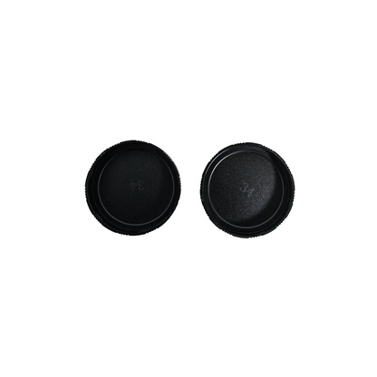 Black Plastic Cover Eyepiece Dust Cover(Pair Dia. 34mm)