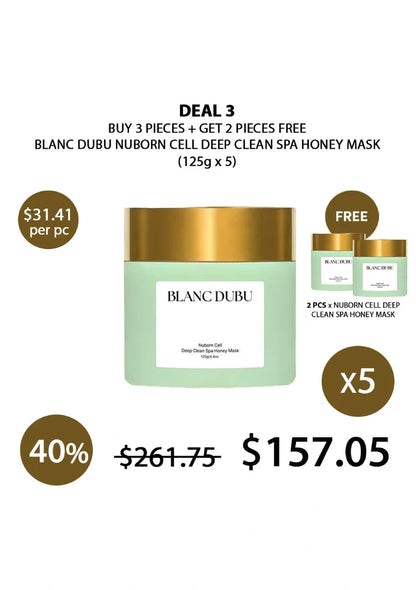 (BUY 3+2 FREE) BLANC DUBU SPA HONEY MASK
