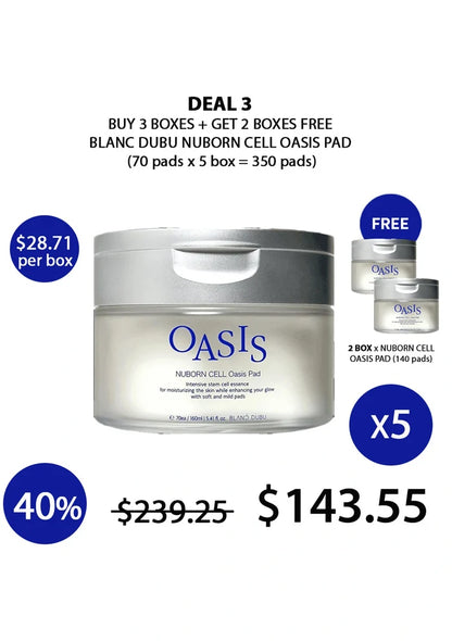 (BUY 3+2 FREE) BLANC DUBU OASIS PAD