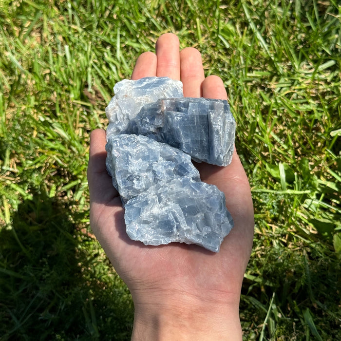 Blue Calcite - Raw