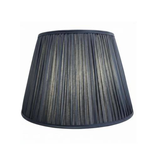 Blue Silk Lampshade