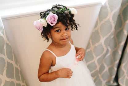 Blush, Lavender and Gold Military Wedding