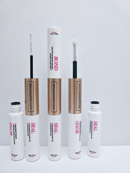 Bond & Seal – Invisible Lash Adhesive Duo (7–10 Days Hold)