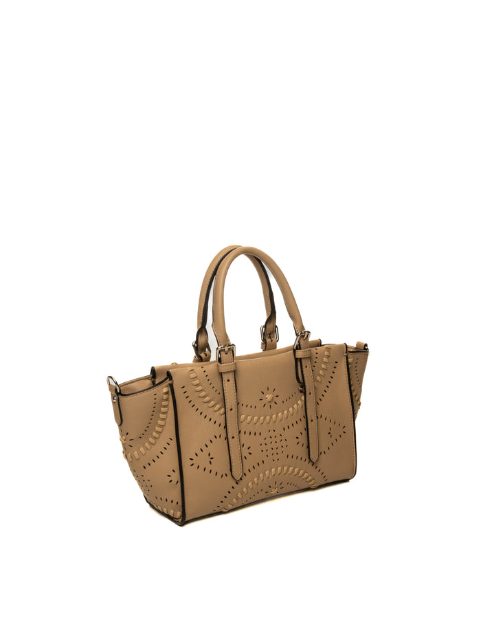 ERMANNO SCERVINO borsa a mano angelina nude 2087 ANGELINA-380