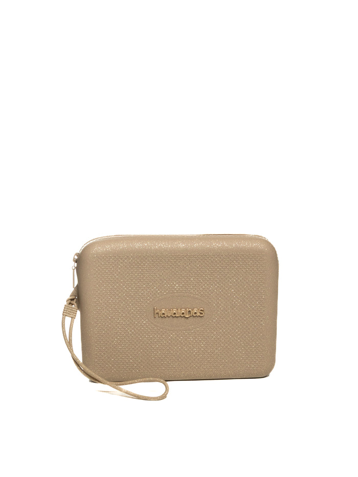HAVAIANAS borsa a mano glitter oro 4147274 NECES.GLITTER-0570