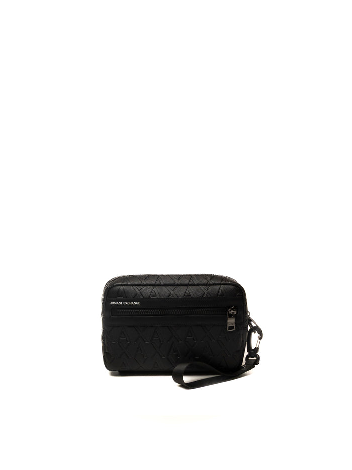 ARMANI EXCHANGE borsa a mano nera XM001272 AF12133-UC001