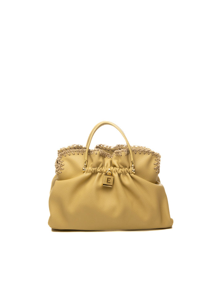 ERMANNO SCERVINO borsa a mano octavia gialla 2131 OCTAVIA-323