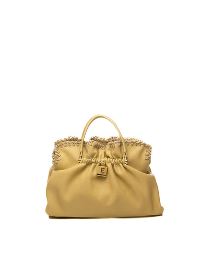 ERMANNO SCERVINO borsa a mano octavia gialla 2131 OCTAVIA-323