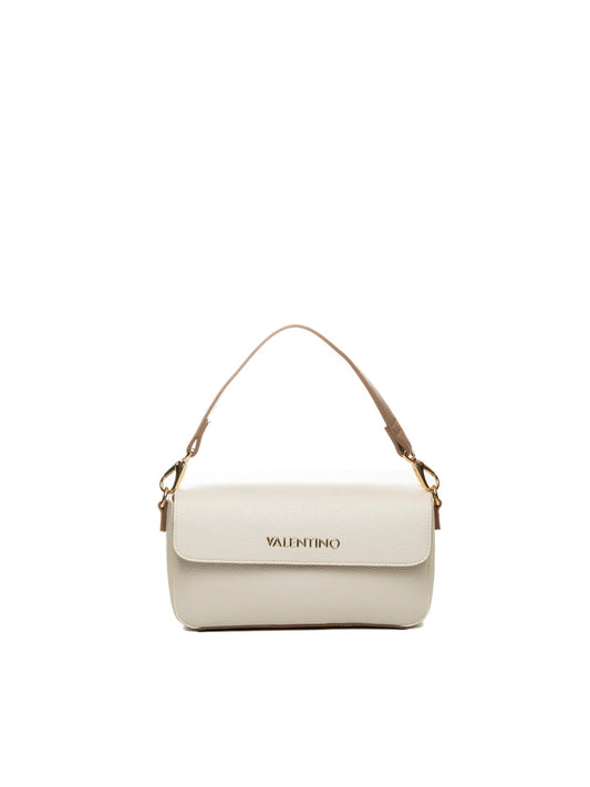 VALENTINO borsa a spalla alexia bianca/cuoio VBS5A804 ALEXIA-BIA/CUO