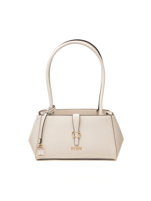 GUESS borsa a spalla carrie beige HWVG9896080 CARRIE-STONE