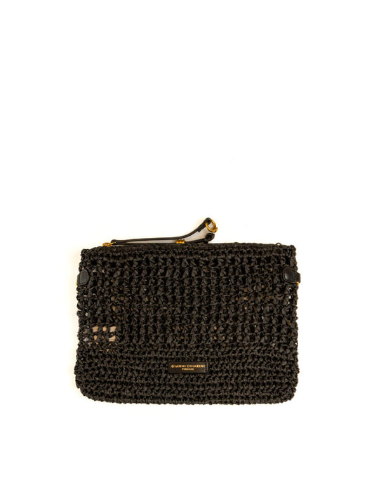 GIANNI CHIARINI borsa mini nefeli nera 11950 NEFELI-001