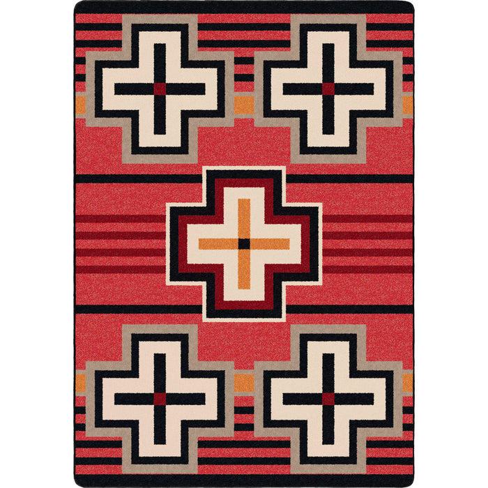 Image of an area rug, Bounty - Red
