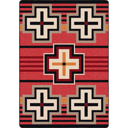 Image of an area rug, Bounty - Red