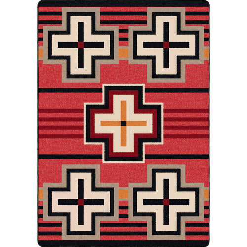 Image of an area rug, Bounty - Red