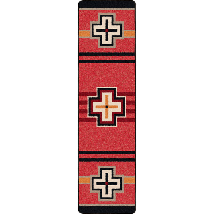 Image of an area rug, Bounty - Red