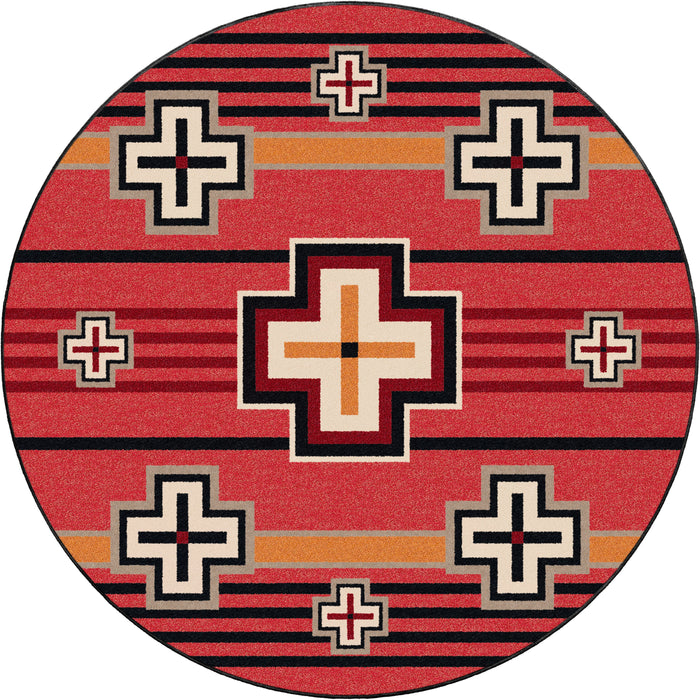 Image of an area rug, Bounty - Red