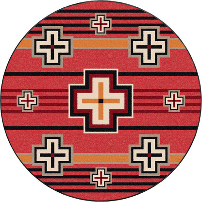 Image of an area rug, Bounty - Red