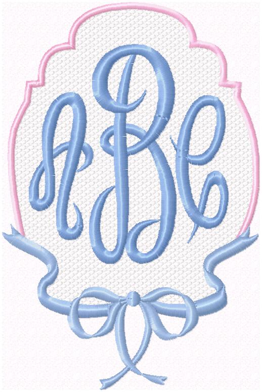 Bow Frame with Background