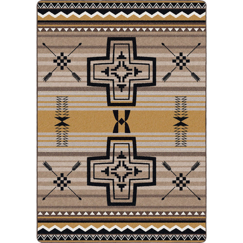 Image of an area rug, Brazos OKA - Old Gold
