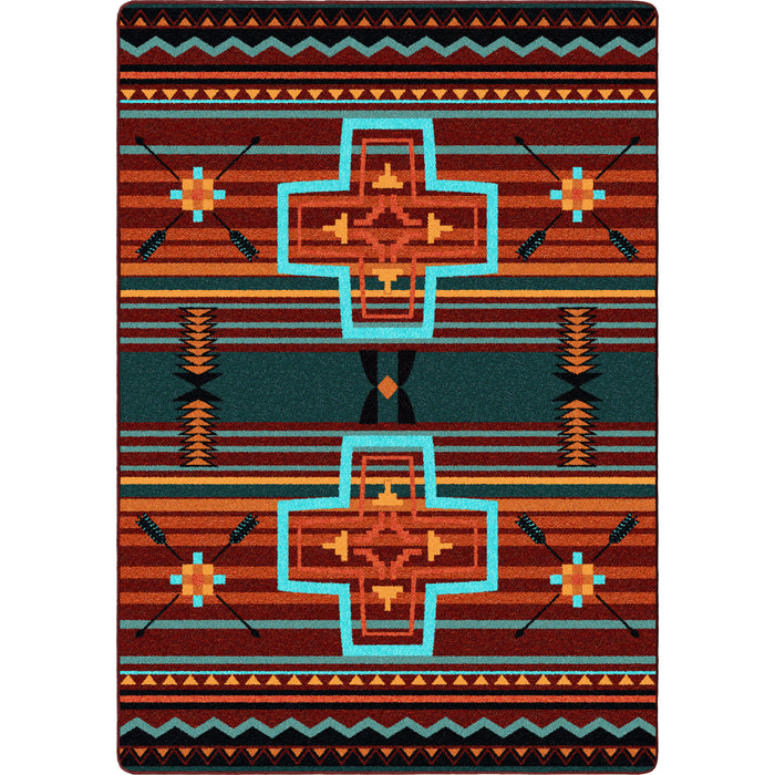 Image of an area rug, Brazos OKA - Sunset