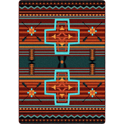 Image of an area rug, Brazos OKA - Sunset
