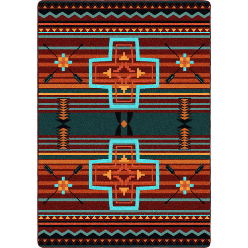 Image of an area rug, Brazos OKA - Sunset
