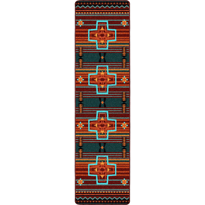 Image of an area rug, Brazos OKA - Sunset