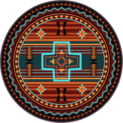 Image of an area rug, Brazos OKA - Sunset