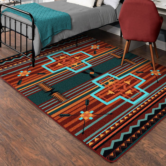Image of an area rug, Brazos OKA - Sunset