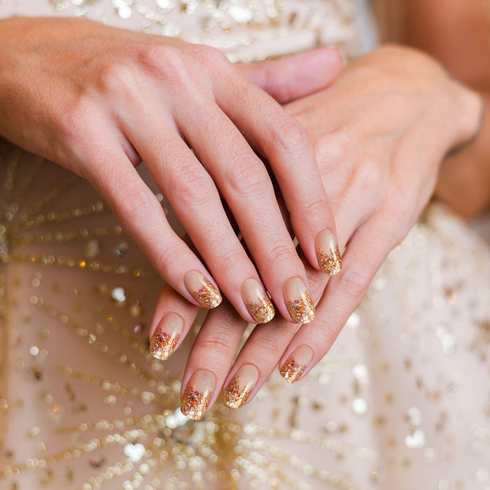 Broadway Nails imPRESS Press On Manicure Medium Length 24 Nails - ikatehouse