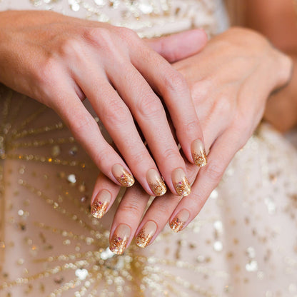 Broadway Nails imPRESS Press On Manicure Medium Length 24 Nails - ikatehouse