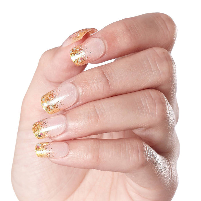 Broadway Nails imPRESS Press On Manicure Medium Length 24 Nails - ikatehouse
