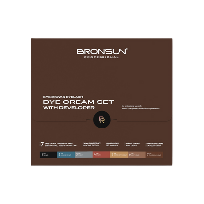 Bronsun - Cream Dye Set with Developer