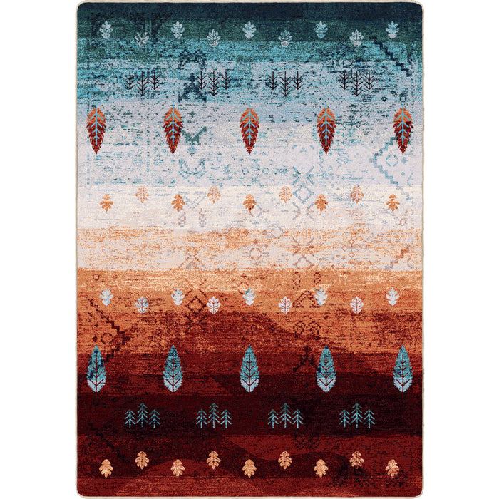 Image of an area rug, Brushfire - Autumnscape