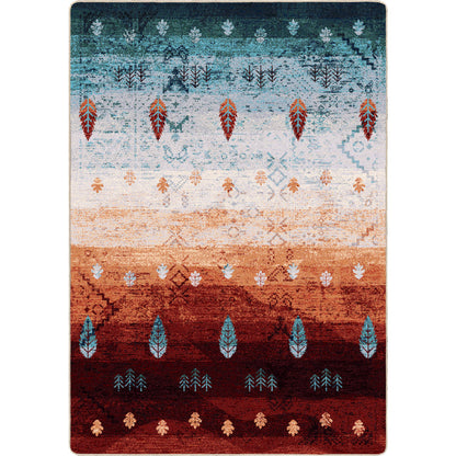Image of an area rug, Brushfire - Autumnscape