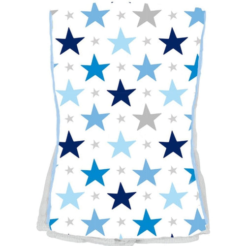Burp Cloth- Blue Stars