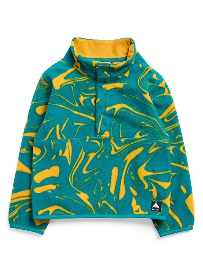 Product image of Toddlers' Burton Cinder Fleece Anorak[Variant:Liquid Gold]